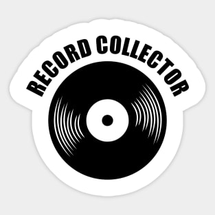 Record Collector Sticker